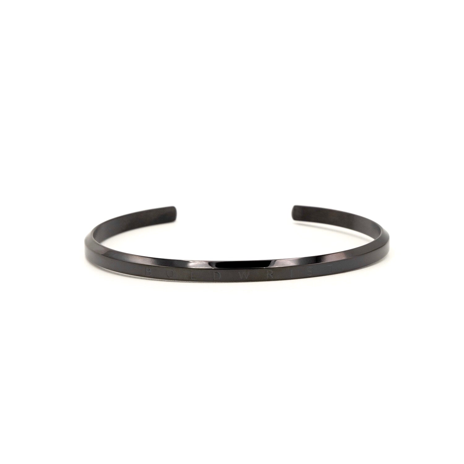 Boldwrist Clover bracelet design in black matte