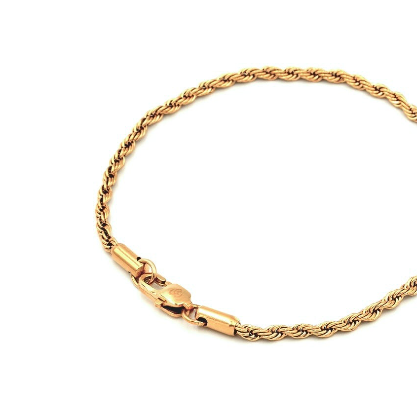 Covo Rope Bracelet 2.5MM Gold