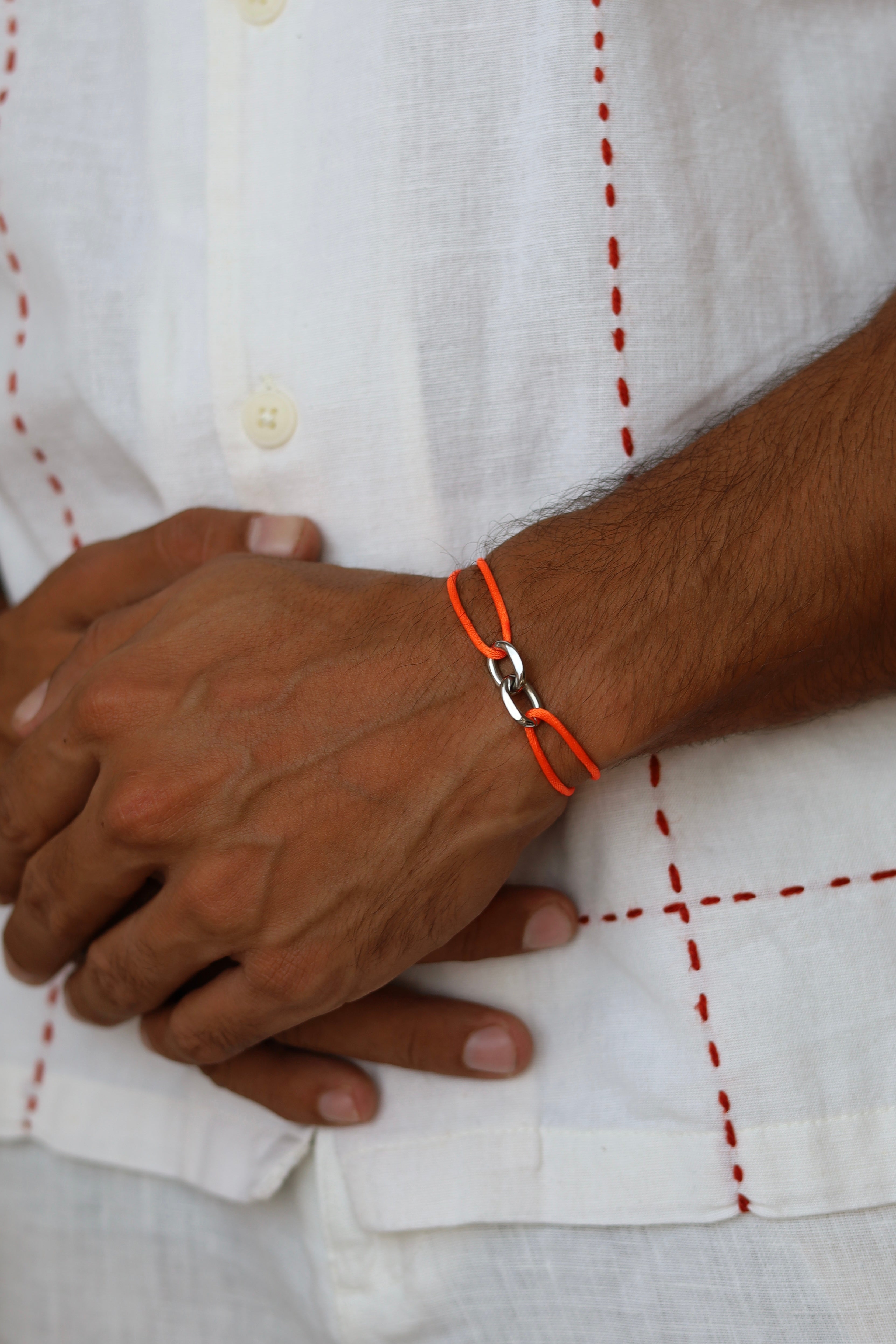 Boldwrist Bivi rope bracelet design silver