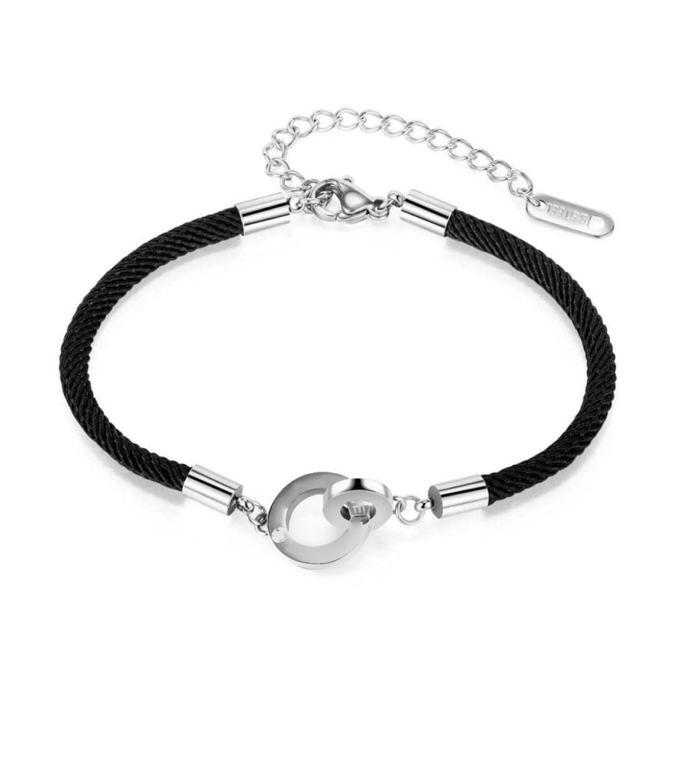 Boldwrist black rope bracelet design