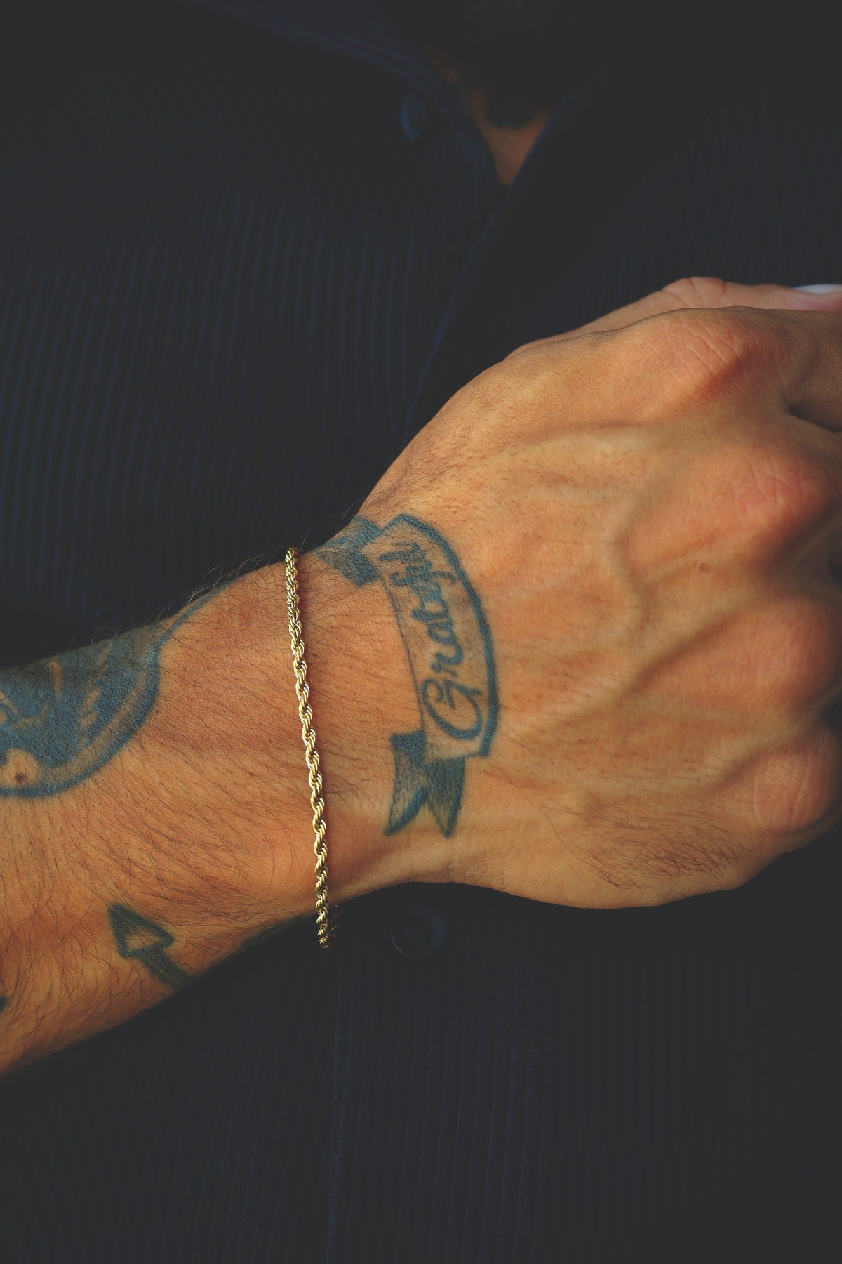 Covo Rope Bracelet 2.5MM Gold