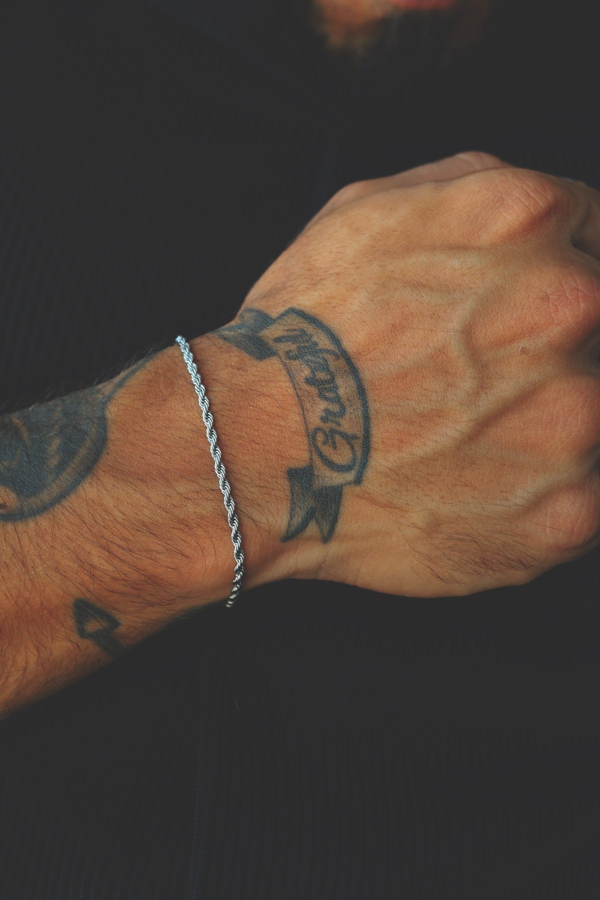 Covo Rope Bracelet 2.5MM Silver