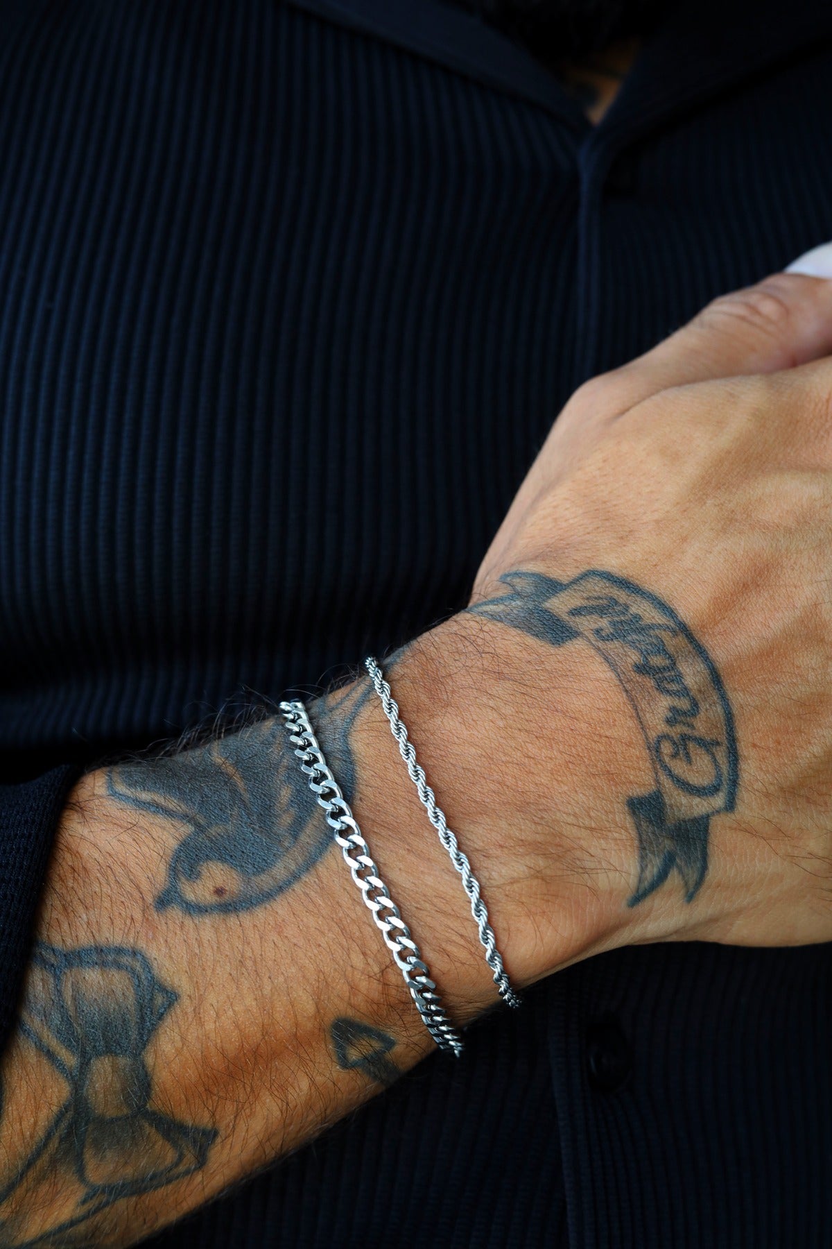 Covo Cuban & Covo Rope Silver