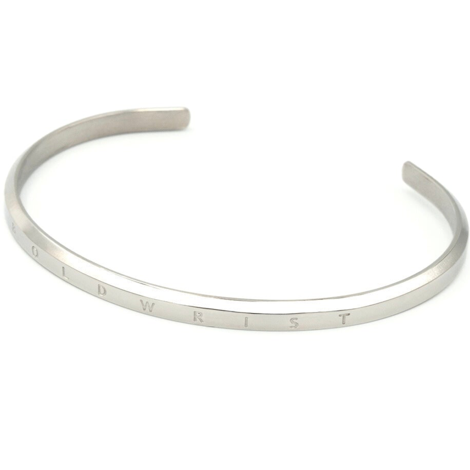 Boldwrist Clover bracelet design in silver