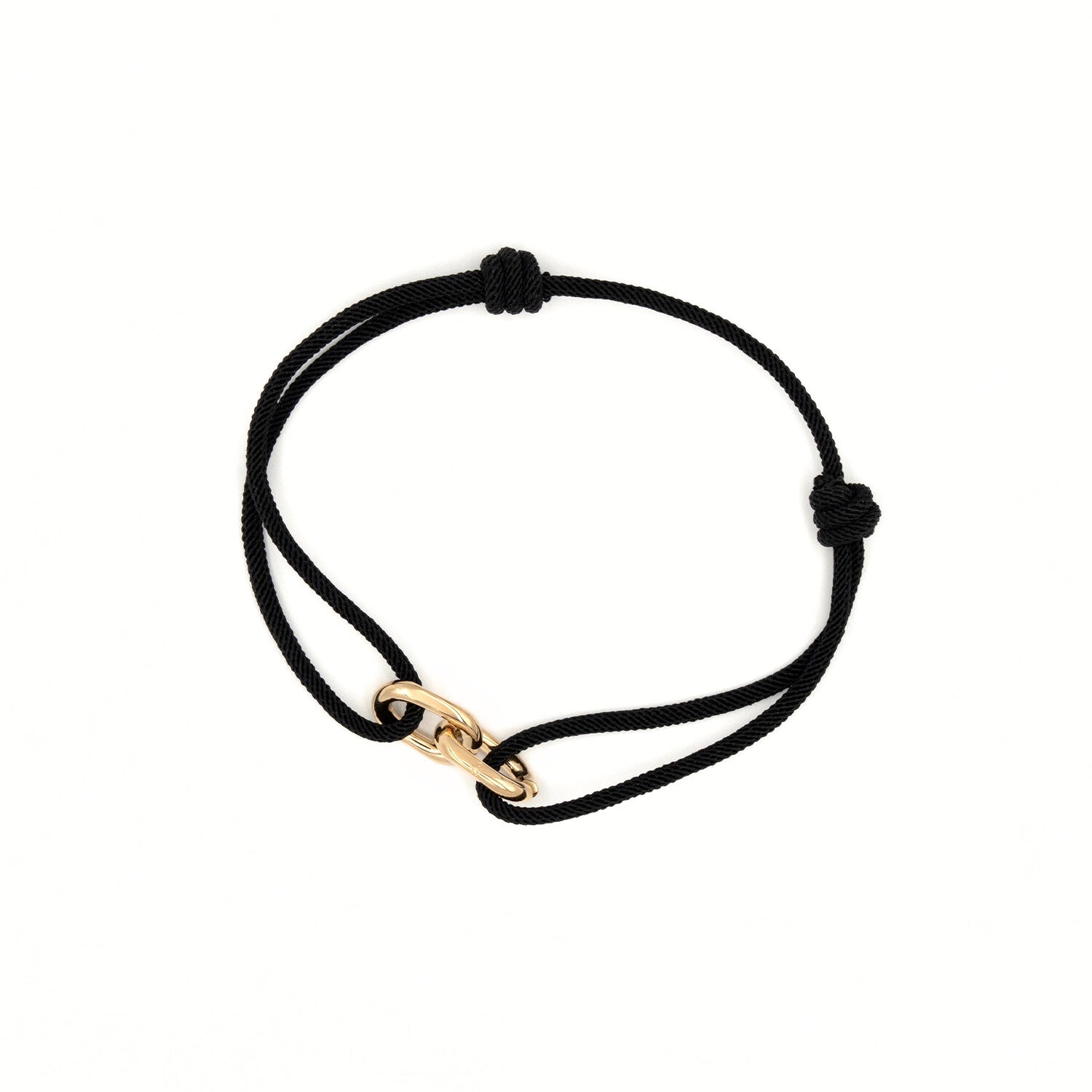 Boldwrist Bivi rope bracelet design 14k gold plated