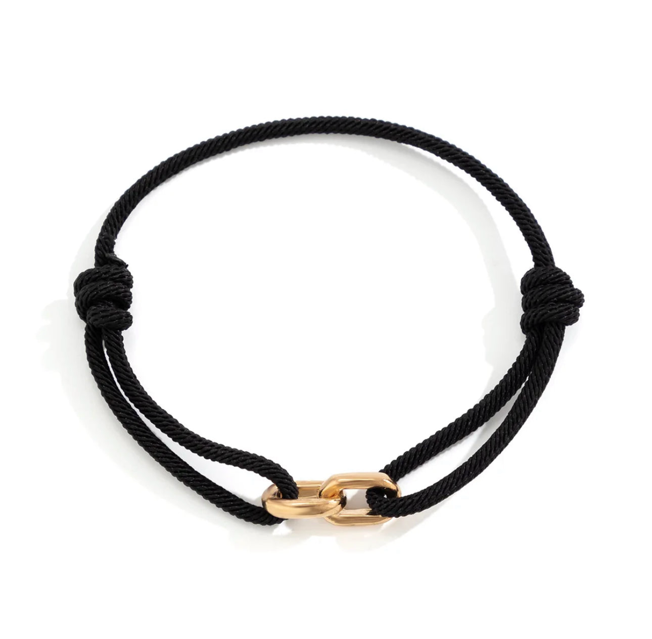 Boldwrist Bivi rope bracelet design 14k gold plated