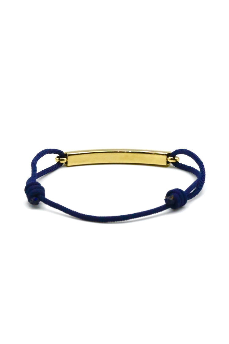 Boldwrist rope bracelet design 14k gold plated