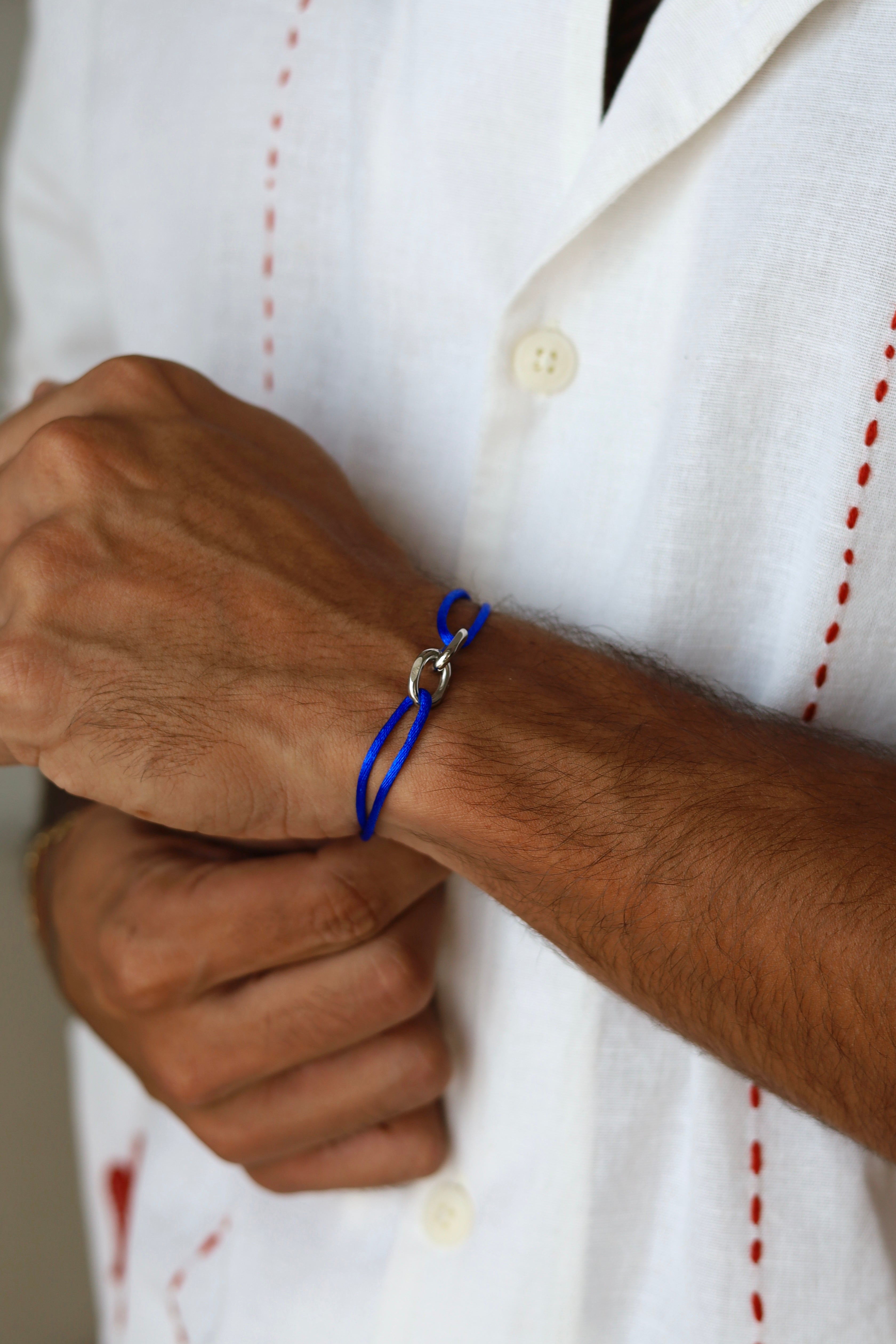 Boldwrist Bivi rope bracelet design silver