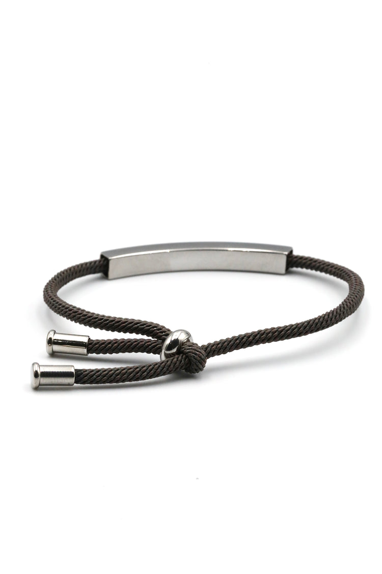 Boldwrist rope bracelet design 318 stainless steel
