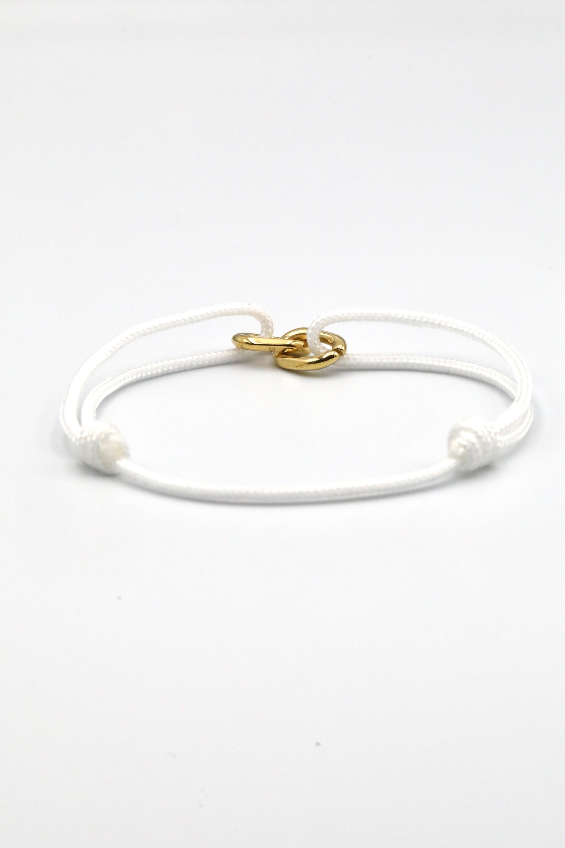 Boldwrist Bivi rope bracelet design 14k gold plated