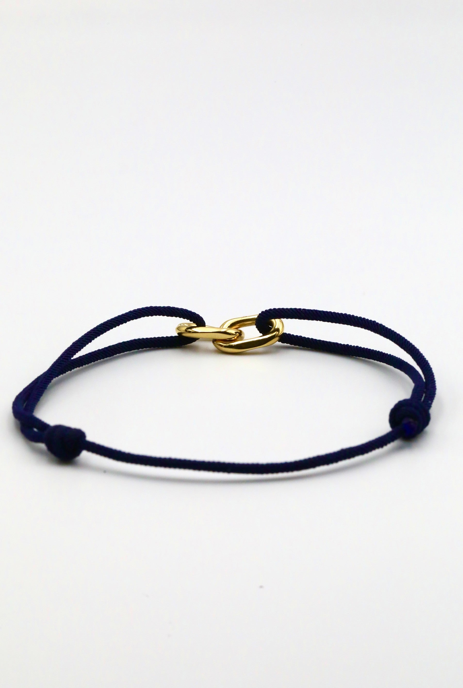 Boldwrist Bivi rope bracelet design 14k gold plated