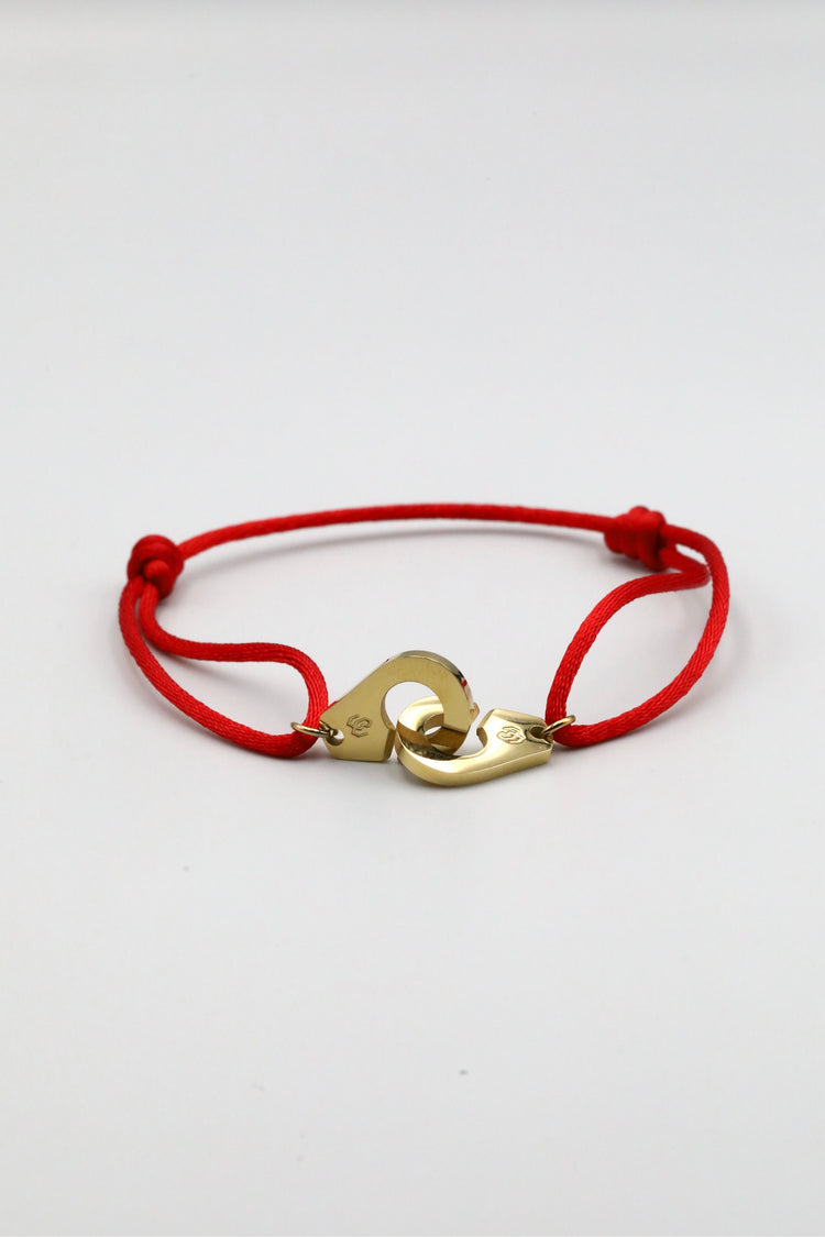 Boldwrist Nova rope bracelet design 14k gold plated