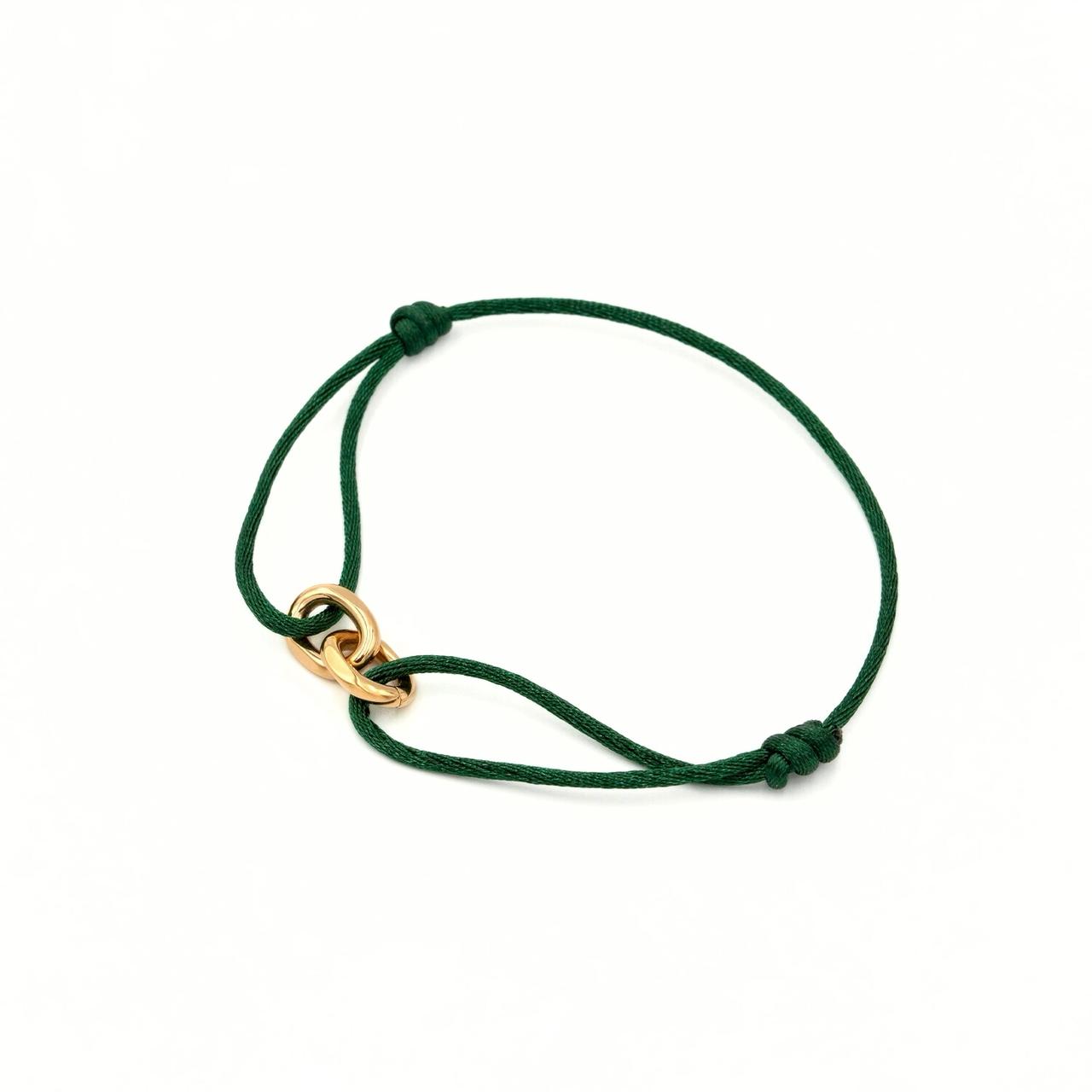 Boldwrist Bivi rope bracelet design 14k gold plated